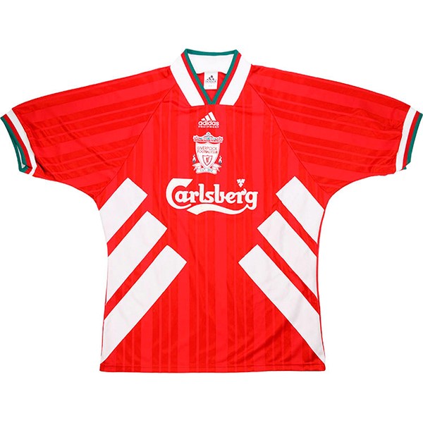 Maillot Football Liverpool Domicile Retro 1993 1995 Rouge